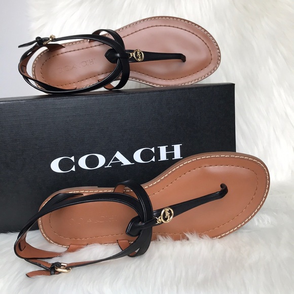 Coach Shoes - COACH WOMEN’S LYDIA SANDAL SIZE 6.5 G4854 BLACK